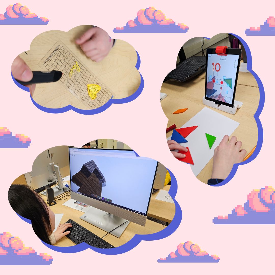 UWWCoeps's tweet photo. The sky's the limit! The UWW College of Education and Professional Studies hosts middle schools to show them career opportunities in teaching, kinesiology, speech language pathology and more! In the CLOUD Lab, students try out 3d pens, Minecraft, Osmo tangrams, and VR headsets. https://t.co/r48dSs9WJe