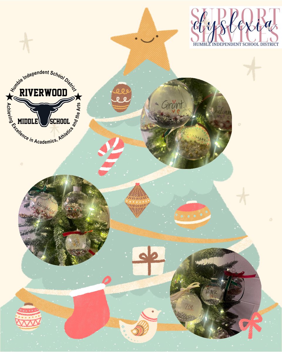 Humble ISD Dyslexia (@hdyslexia) on Twitter photo Check out these cute ornaments in which students practice decoding consonants and vowels in names! Thank you PDI Grod of <a href="/HumbleISD_RMS/">Riverwood MS</a>
for this festive idea! Check out these cute ornaments in which students practice decoding consonants and vowels in names! Thank you PDI Grod of <a href="/HumbleISD_RMS/">Riverwood MS</a>
for this festive idea!