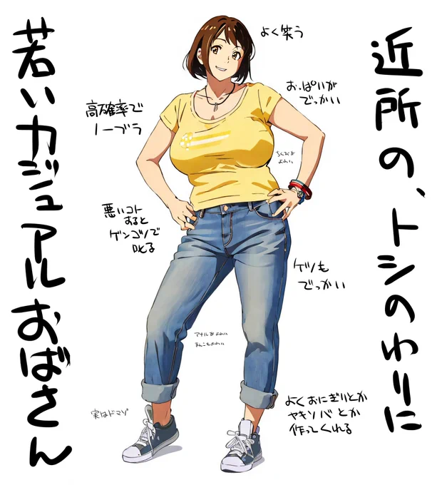 #今年も残りわずかなので今年一番伸びた絵を貼る 
カジュアルおばさんか100kgちゃんのどっちか
次点でバースデーギャン子とかビキニトーチャー 