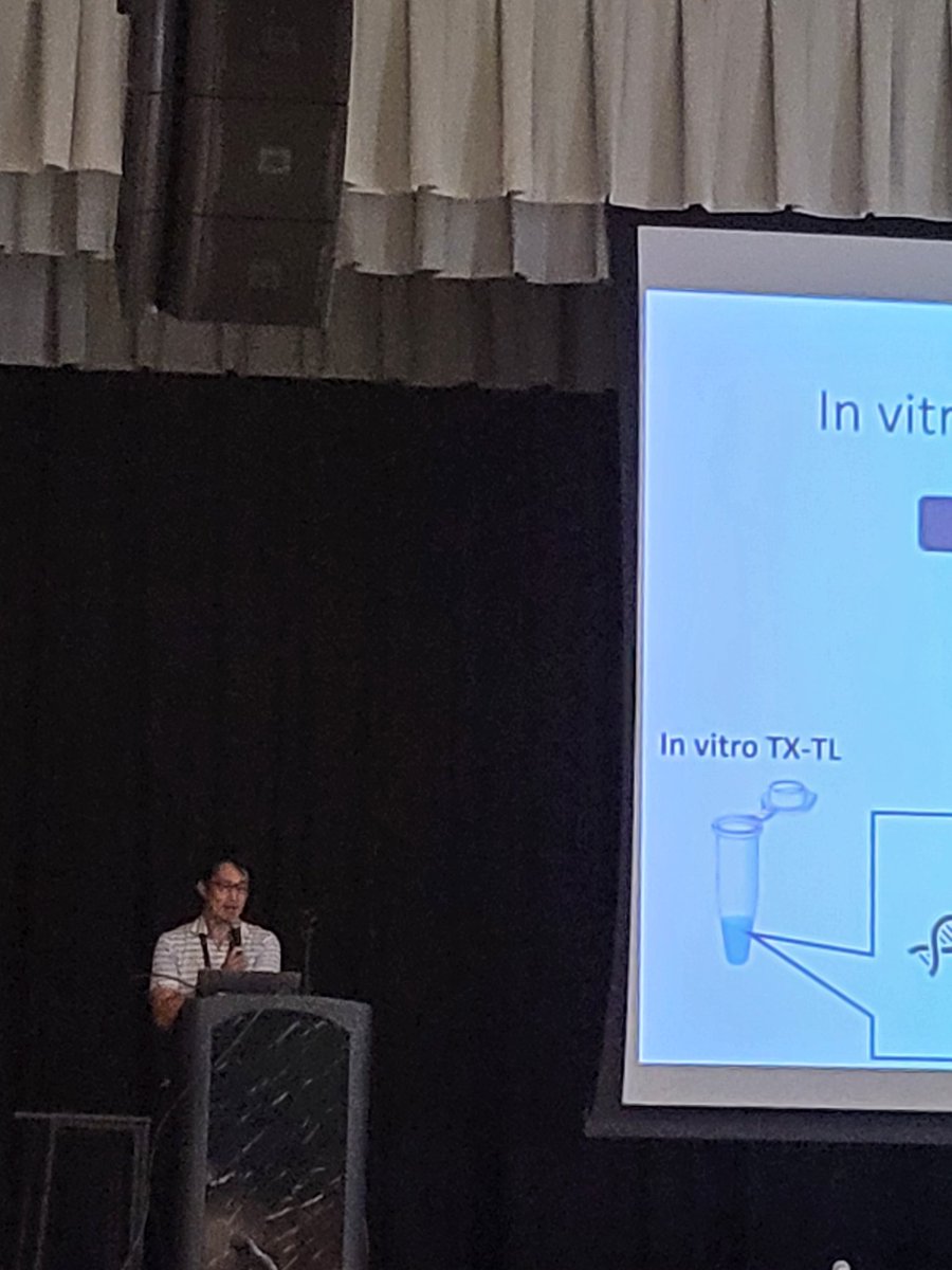 Kei Fujiwara is giving an interesting and fun talk at #SynBYSS