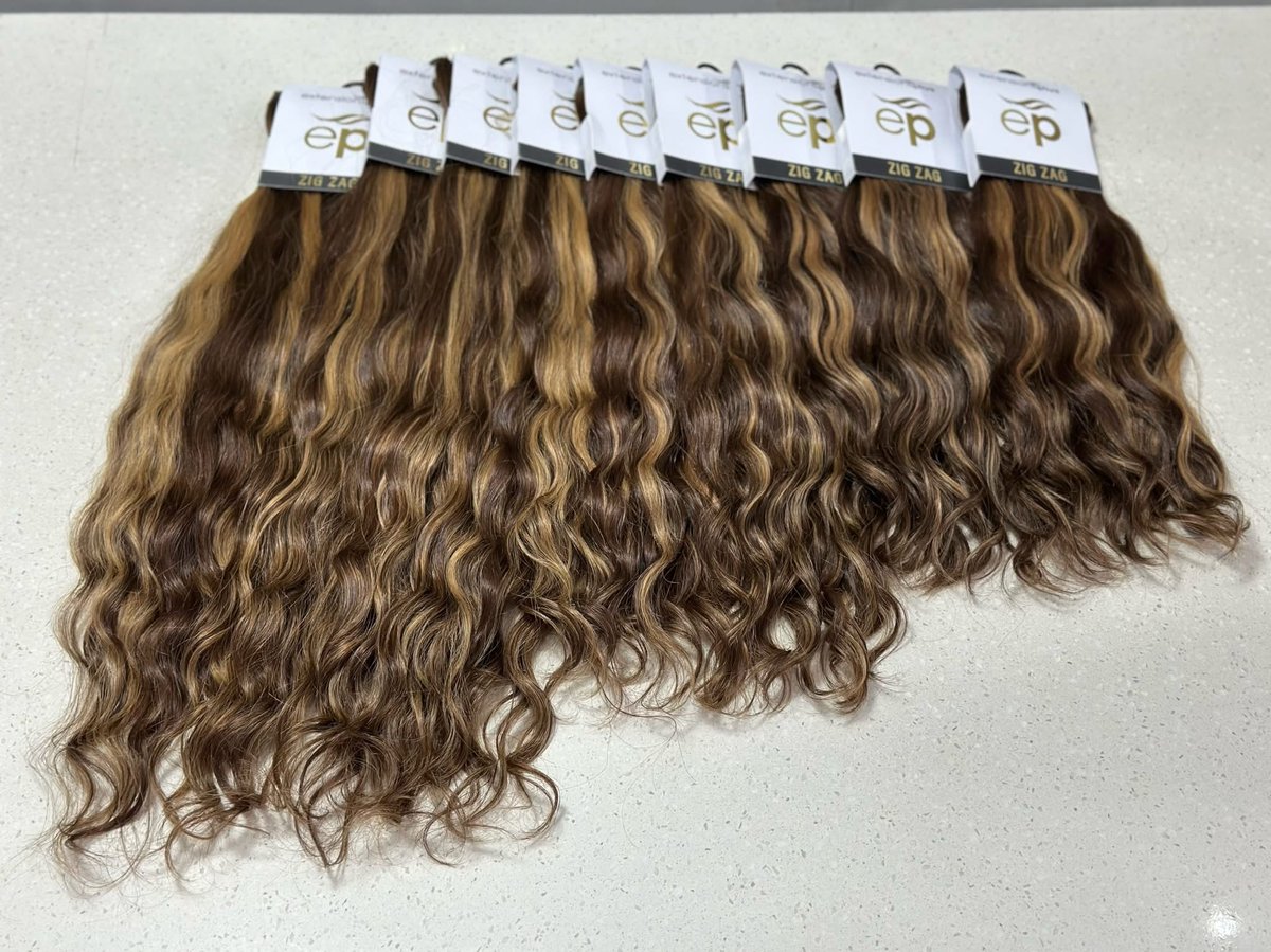 ExtensionsPlus's tweet image. Zig Zag 6/13 is back in stock! Available now in lengths: 14-16”, 18-20”, and 22-24”. Shop now!