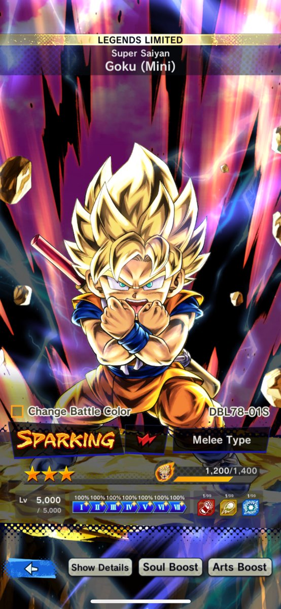 Gooberda3rdjr's tweet photo. @DB_Legends I got him 1 time but its still worth it, hope everyone else has good luck too https://t.co/Nmj1sseVCm