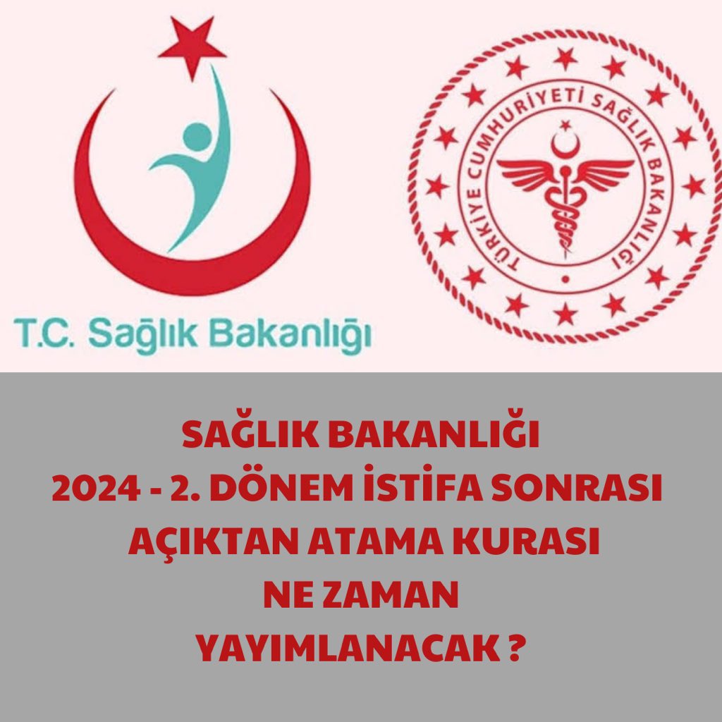 <a href="/saglikbakanligi/">T.C. Sağlık Bakanlığı</a> <a href="/drmemisoglu/">Prof. Dr. Kemal Memişoğlu</a> 2024/2. DÖNEM İSTİFA SONRASI AÇIKTAN (YENİDEN) ATAMA KURASINI BEKLEYEN 400 Ebe, hemşire, paramedik, fizyoterapist, anestezi, radyoloji ve diğer branşlar göreve dönmeyi bekliyor.
<a href="/kursatkirbiyik/">H. Kürşat KIRBIYIK</a> <a href="/yhgmsb/">Yönetim Hizmetleri Genel Müdürlüğü</a> <a href="/drmemisoglu/">Prof. Dr. Kemal Memişoğlu</a> <a href="/suayipbirinci/">Doç. Dr. Şuayıp Birinci</a> <a href="/ademtuncer55/">Adem TUNCER</a> 
 #İstifaSonrasıAtama2024