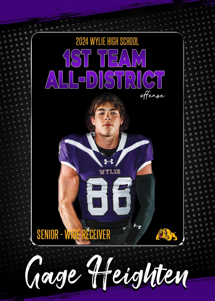 gageheighten88's tweet photo. 1st team all-district wide receiver https://t.co/MFHkvj93dB