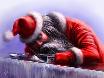 Santa has been naughty this year hopefully we still get presents in any case buy a bag of $SNOW