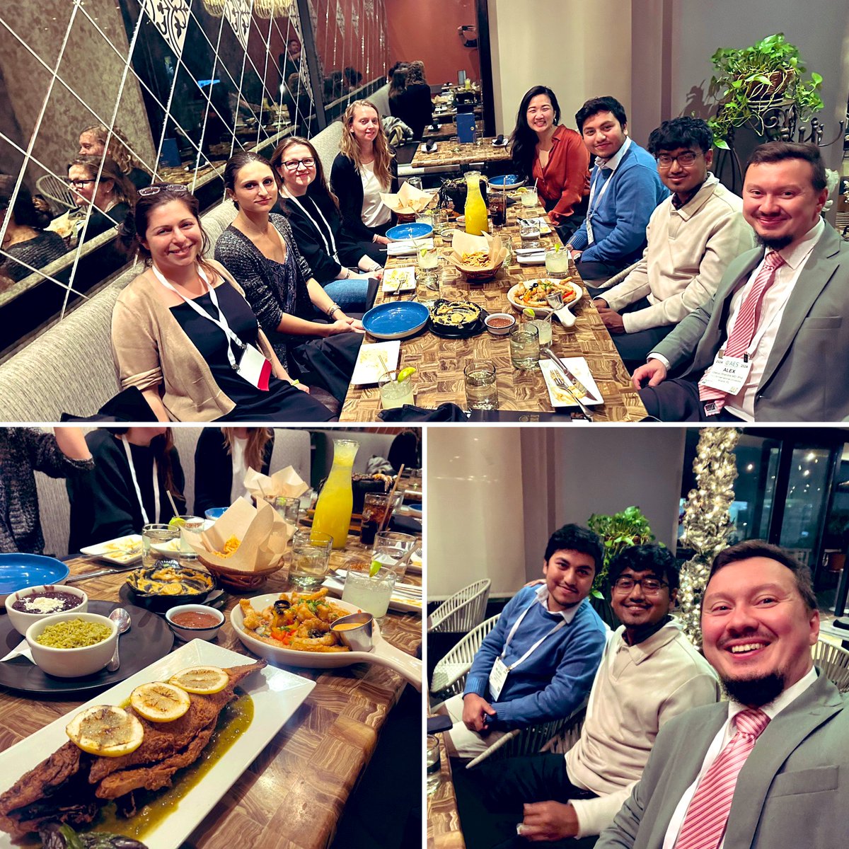OleksiiShandra's tweet photo. Fantastic time at the @AmEpilepsySoc with wonderful scientists and joint dinner of #Shandralab and @JeanneTPaz lab. What a fun time it was to discuss #science, #EpilepsyResearch and our favorite #Astrocytes role. π€π»#RockStarTeam https://t.co/XhbsX6F7za