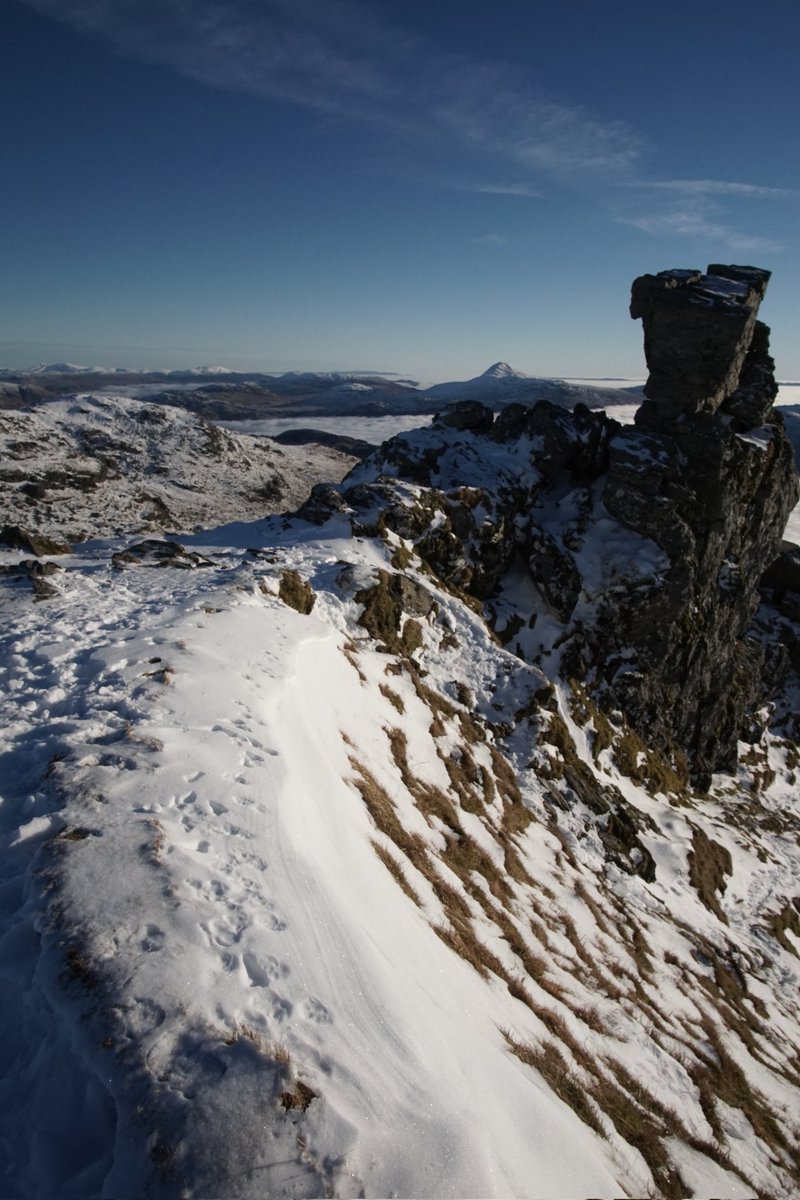 Tae_the_north's tweet image. Today in three ~ The Cobbler @lomondtrossachs #ThinkWinter