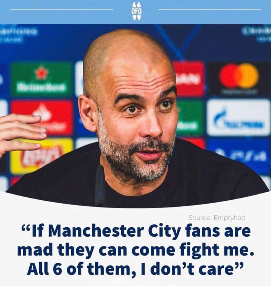 PeterMukisaa's tweet image. TIME to talk about this man; #PEPGUARDIOLA!!!

The SLUMP has been a #Pleasure to watch for Rivals &amp;amp; yet #Exasperating for the #Purists. 🫢

1W, 2 goal-laden Ds &amp;amp; 7Ls in his last 10 (ALL Comps)!!! 🥺

WHAT'S GONE WRONG?
HOW DOES HE TURN IT AROUND?
IS IT TIME TO PULL THE PLUG?