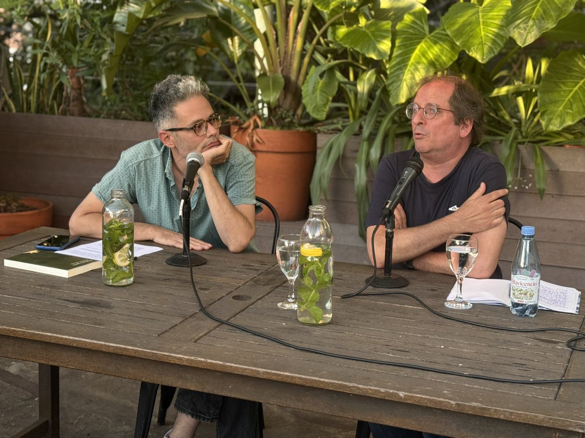 FundacionFilba's tweet photo. Terraza de @eternacadencia repleta para escuchar a #MartinKohan en primera persona junto a #NachoDamiano en el #FestivalEterno https://t.co/eJvq8wAj9m