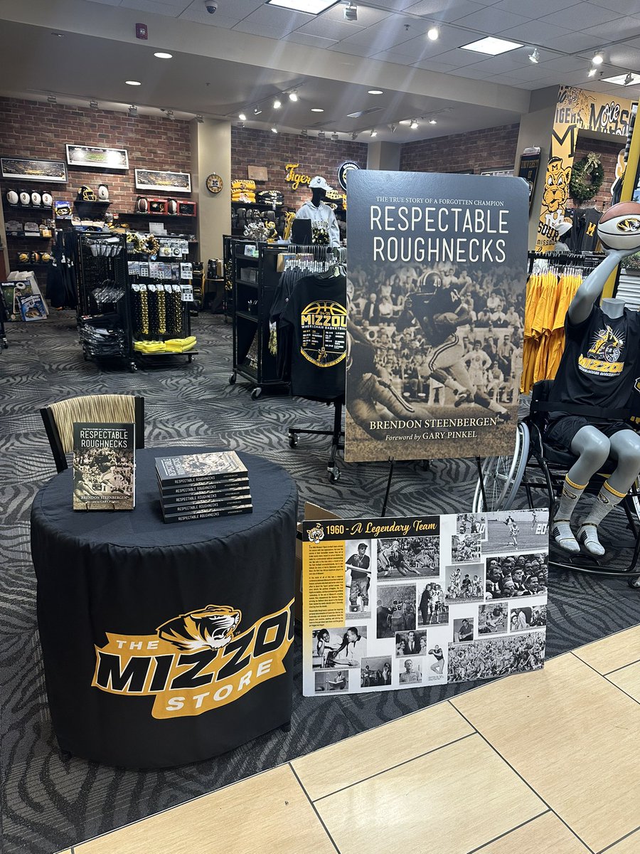 Come to the Mizzou Store from 4pm to 6pm to pick up a signed copy of <a href="/MIZRoughnecks/">Respectable Roughnecks</a> and maybe get you a Mizzodcast sticker while you’re at it!