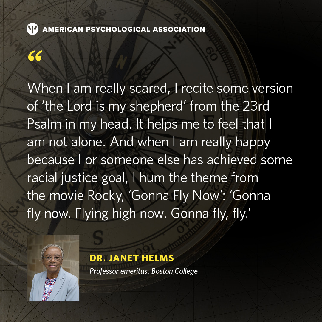 APA's tweet photo. Dr. Janet Helms has spent nearly 50 years breaking barriers and becoming an expert in race issues. Her work spans racial identity theories, racially conscious practice, and examining bias in cognitive tests. 

Learn more about her pioneering research: https://t.co/IhII2PxSvA https://t.co/CEQRM4TAJi