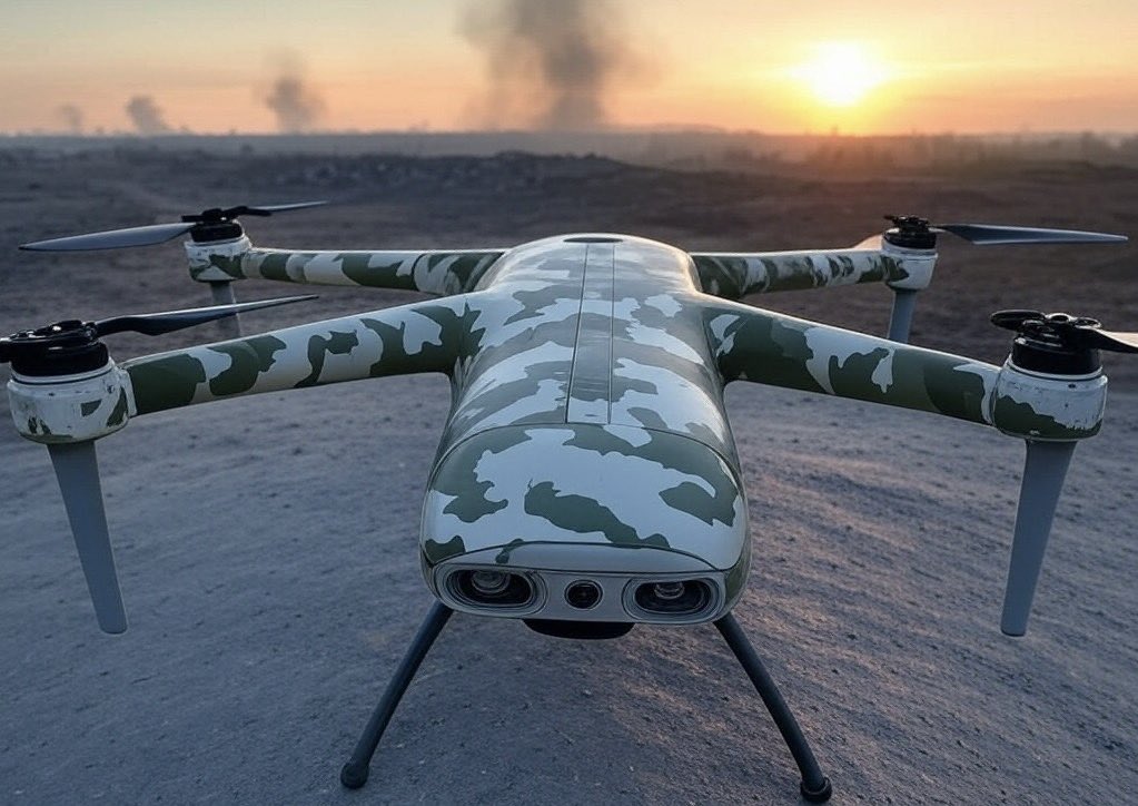 The war of drone.
