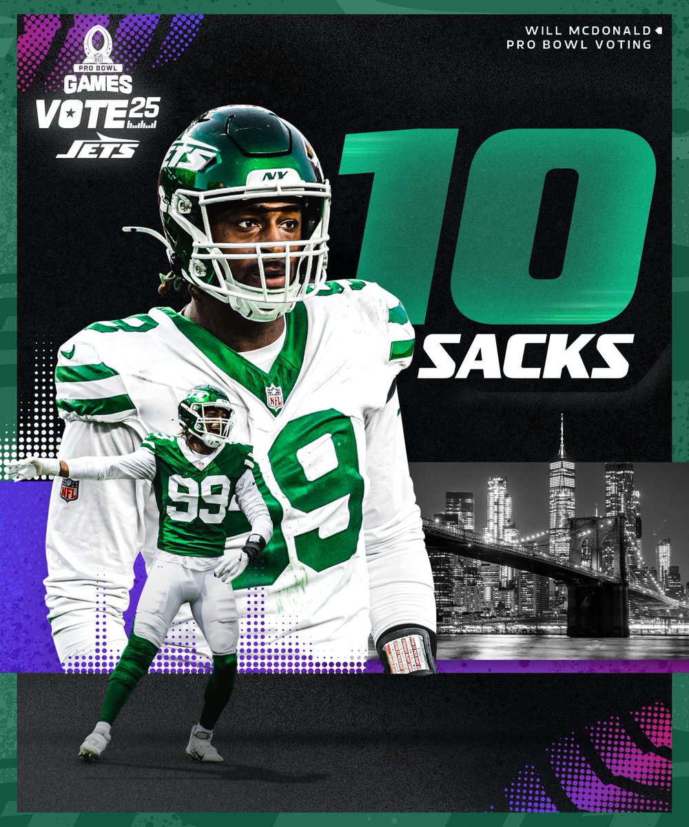 New York Jets (@nyjets) on Twitter photo if you're seeing this that means you should repost to get <a href="/WILL_JUN1OR/">Will McDonald</a> to the #ProBowlVote !!!!!!!!!! if you're seeing this that means you should repost to get <a href="/WILL_JUN1OR/">Will McDonald</a> to the #ProBowlVote !!!!!!!!!!