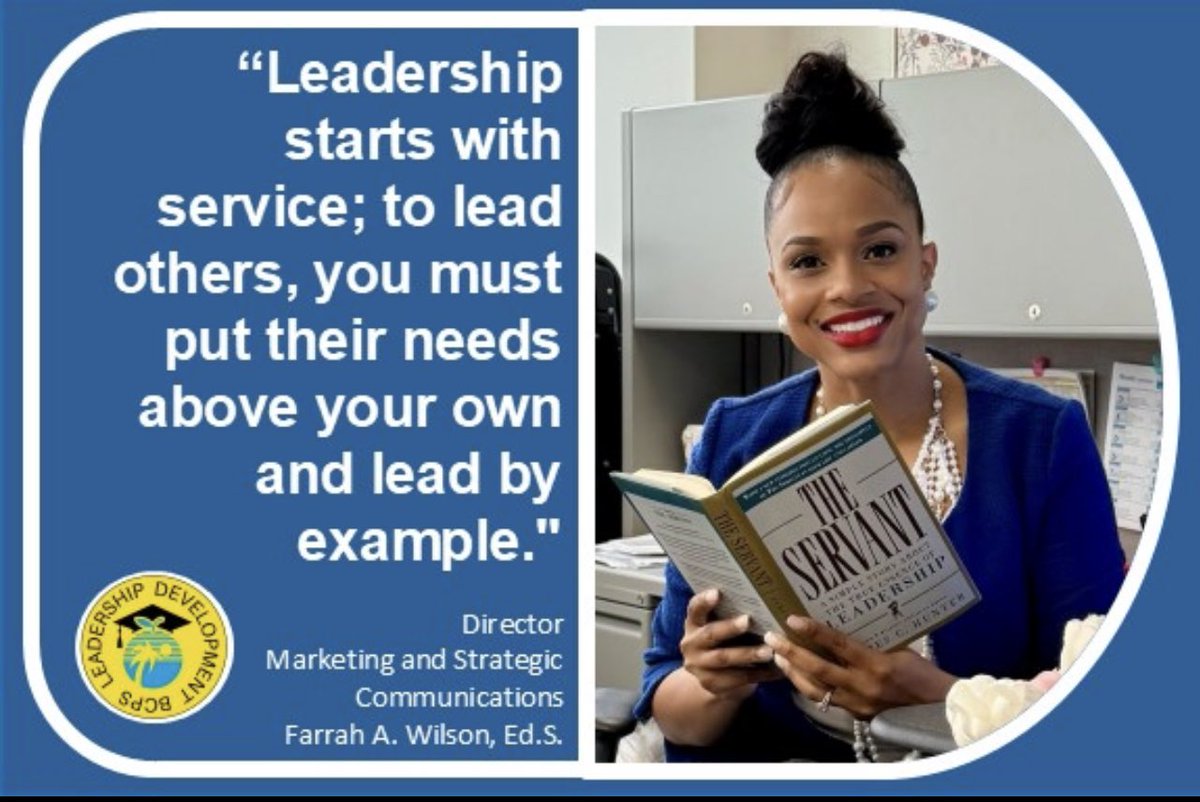 🚨Leader Spotlight Alert🚨

Growing and learning with Ms. Farrah Wilson!!!🙌

#BCPSLeads