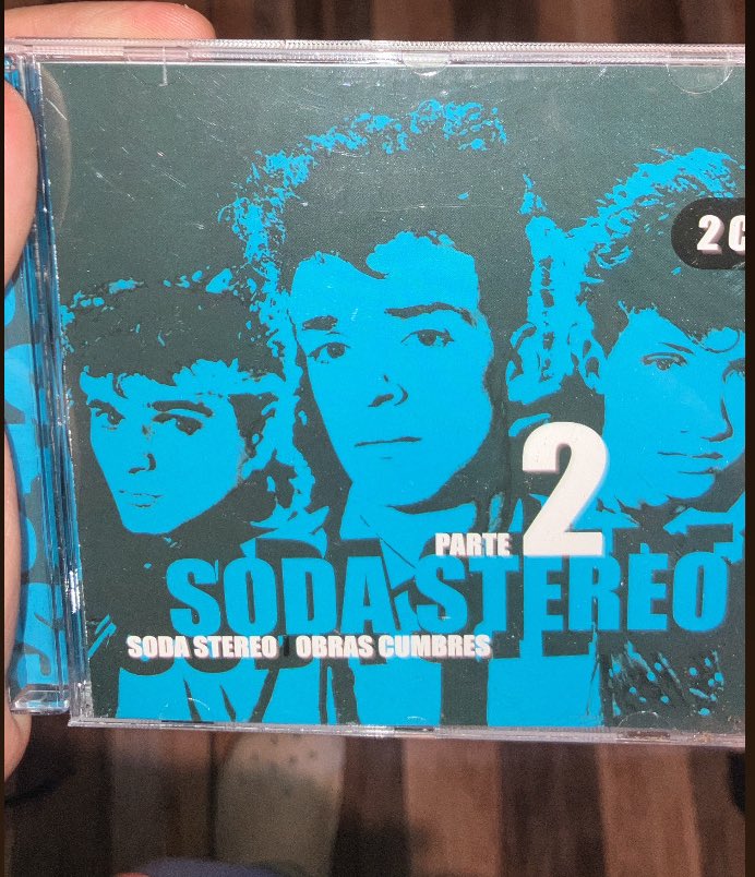 Soy feliz cuando me regalan discos de música