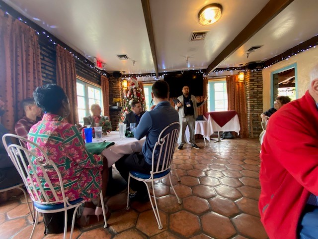 ArizonaCPCUs's tweet photo. Thank you for joining us at the final Chapter meeting of the year @AuntChiladas on 12/11! 

Thank you for your generosity in donating toys for @ToysForTots_USA as well!🎄🎁

#azcpcu #CPCUSociety https://t.co/X8TCimYpqr