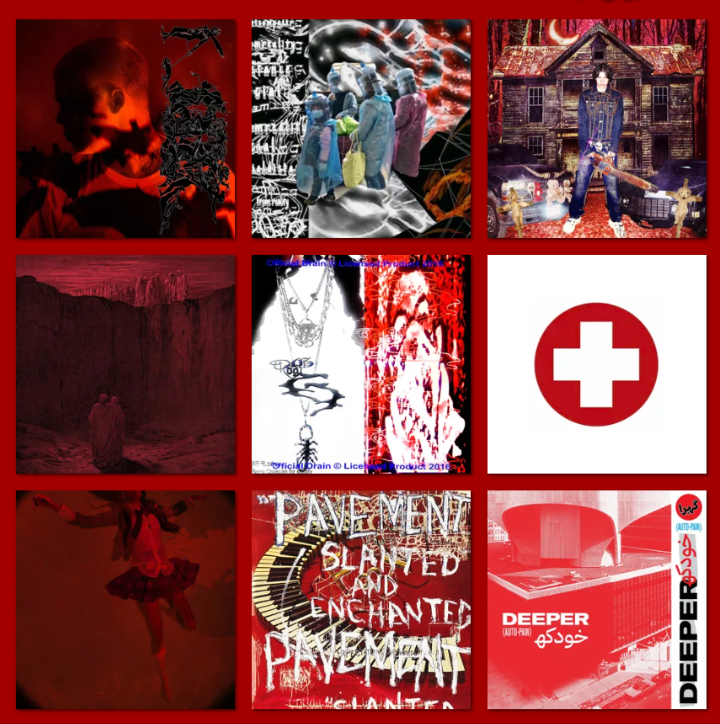red.... mostly... ignoring like Half of these it was harder than Excpected #tbh