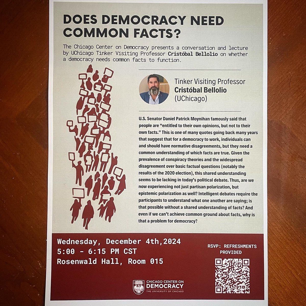 cbellolio's tweet photo. My Tinker Visiting Professorship Autumn 2024 has come to an end. I had an incredible, intense and stimulating time. Many thanks to @UChicagoCLAS @uchidemocracy, @TinkerFdn, and to my amazing students of the “Era of Democratic Pessimism” course. 

Como dice Nicanor, voy &amp; vuelvo https://t.co/caQ7PI2M4X