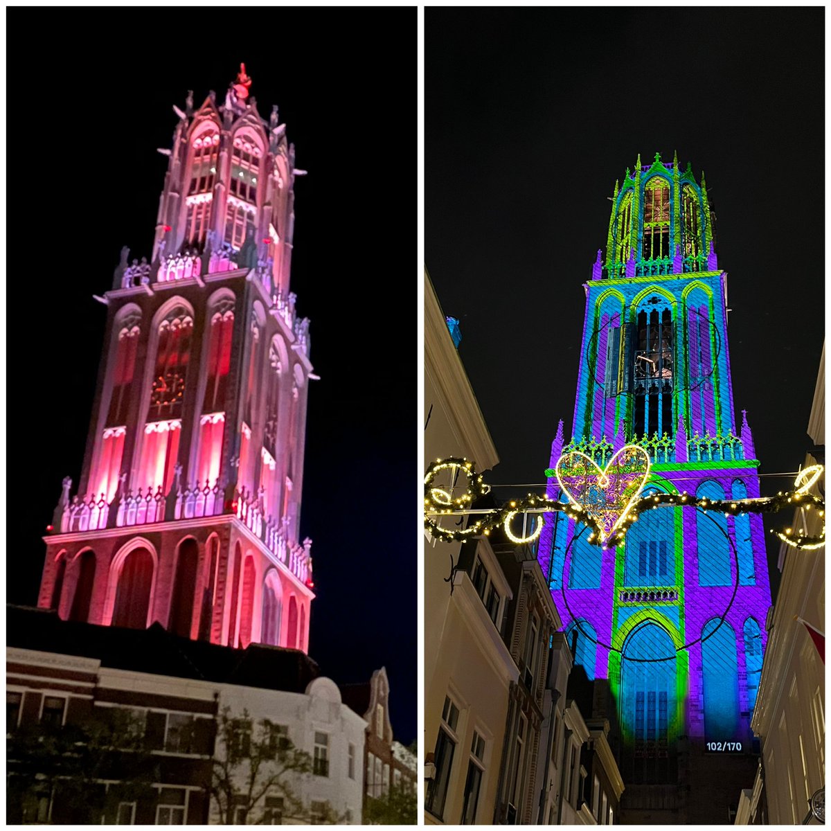 2x de Dom van Utrecht in 2024. Het origineel en een replica, 9.126km verderop. 🤗😁 
#HuisTenBosch #Japan