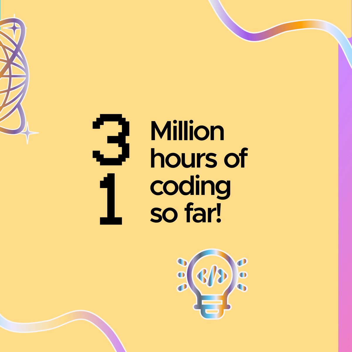 codeorg's tweet image. 🚨 Mid-week #HourOfCode update 🚨  There’s still time to join this global celebration of computer science. Let’s make this week unforgettable! hourofcode.com/us/events?utm_…