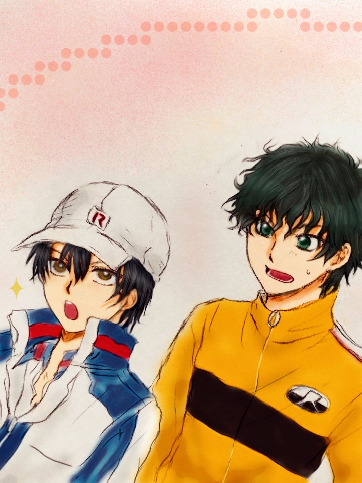 「切原さんてほんと面白いひとっすよね」「は？いきなりなんだよ、何も面白いことしてねえけど？」
リョーマの『切原先輩』呼びも良かったな〜