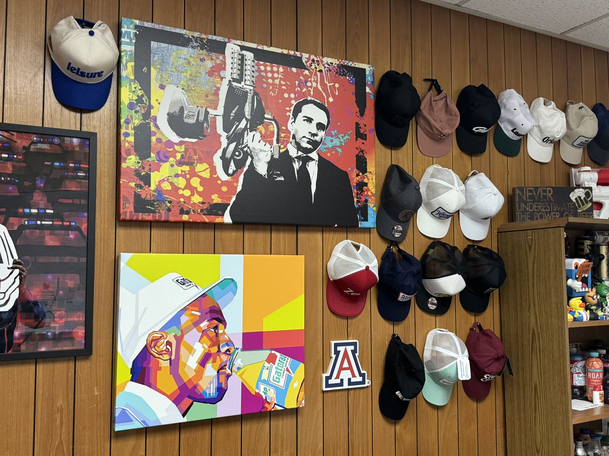 Newest hat 🧢 for the the wall collection