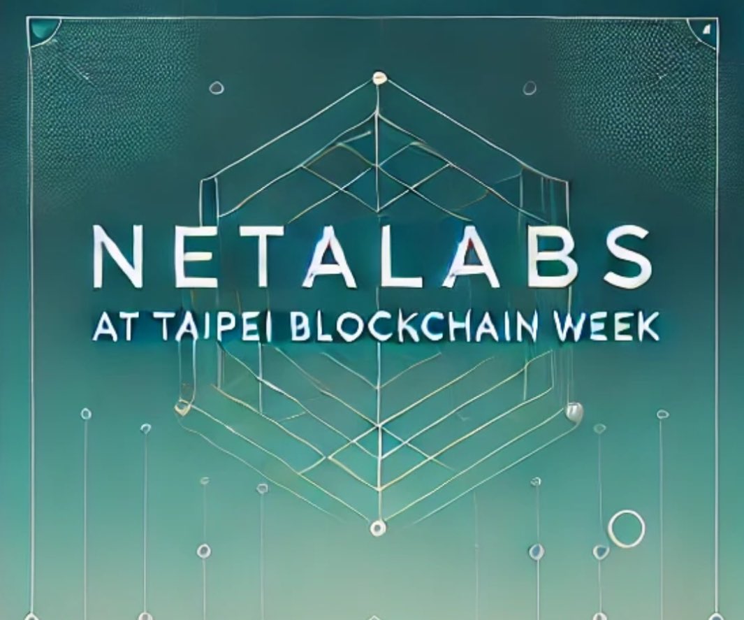 camiweb3's tweet image. Excited to be at Taipei Blockchain Week! 🌐
At Netalabs, we specialize in turning  ideas into fully developed, market-ready solutions. If you&apos;re here and want to chat about blockchain innovation, let&apos;s connect!
DM me to schedule a coffee!
Banner by AI*
#TBW2024 #Netalabs #crypto