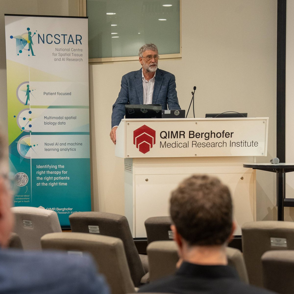 QIMRB_Institute's tweet photo. QIMR Berghofer is driving meaningful advancements in healthcare with the development of the National Centre for Spatial Tissue and AI Research (NCSTAR). #SpatialMultiOmics #AIinHealthcare #MedicalResearch #QIMRBerghofer #NCSTAR https://t.co/4ZrJiw2vKi