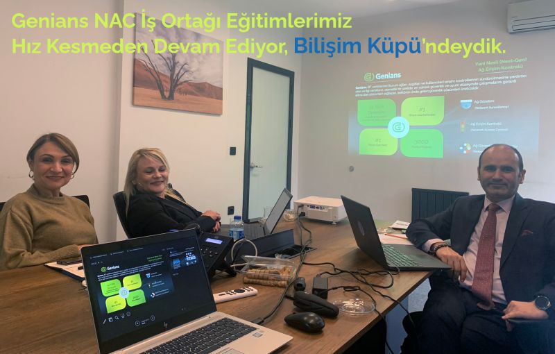 WithGENIANS's tweet image. @RenovaBt Thank you for hosting such a productive meeting and introducing us to valuable customers from Türkiye!  Your cybersecurity expertise and leadership were truly inspiring. Looking forward to a bright future together. #NetworkAccessControl #ZeroTrustNetworkAccess