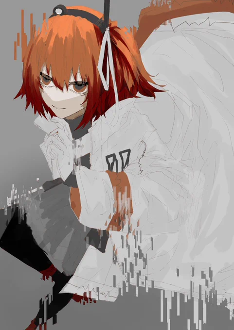 HCI3-P0 足立レイ 中身が無い。 #足立レイ #下描きおきば