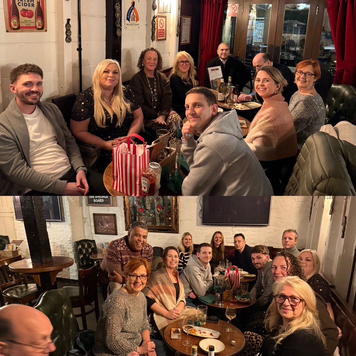 SAS Xmas drinks! Lovely to see everyone ❤️🤶