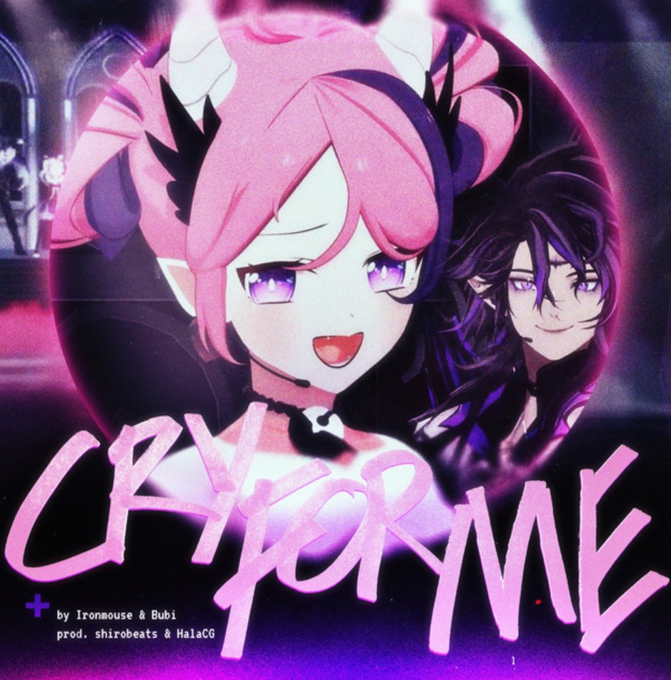 ironmouse's tweet photo. ITS OUT NOW ON ALL STREAMING PLATFORMSSSS https://t.co/3NiouBWl1n