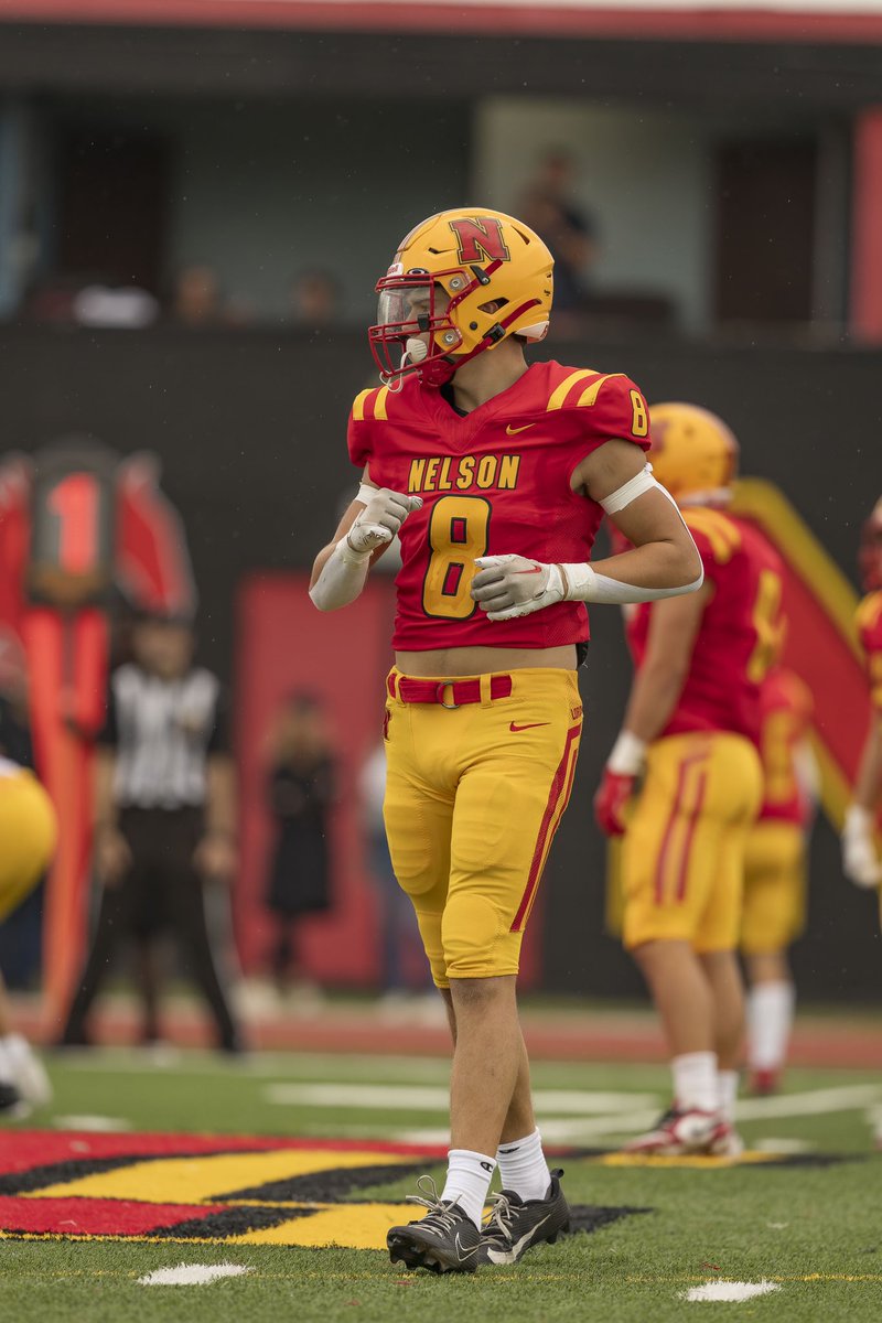 nelsonlordsftbl's tweet photo. Lords FS @CallumDawe_ made it official with @GryphonFB this morning!

While your time at Nelson was brief you leave a lasting impression here as a great player and an even better young man.

Best of luck to you and your family ❤️💛

#NextLevelLords #Lord4Life #GryphonNation https://t.co/SREJ0SB1ym