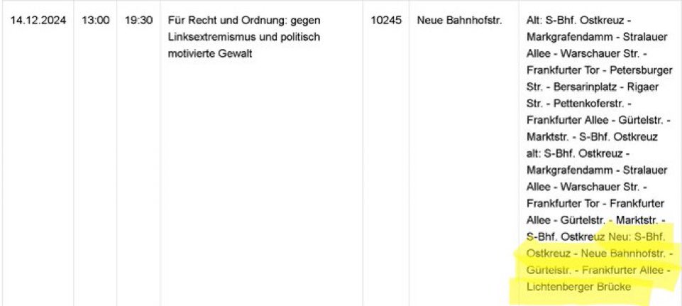 reclaimrosalux1's tweet photo. #b1412 ROUTENÄNDERUNG
gegenprotest wirkt✊
blank save & kurze route
⚠️bei anreise⚠️
OMAS jetzt S-frankfurter allee
zusätzlicher ticker
https://t.co/xrS5ET0sCO
neuer hashtag #NoRetro
danach
17:00 hermannplatz #DefendRojava
Q:
https://t.co/uJESsgzvYz
https://t.co/NL49Jy4uRd https://t.co/qcTybADsVH