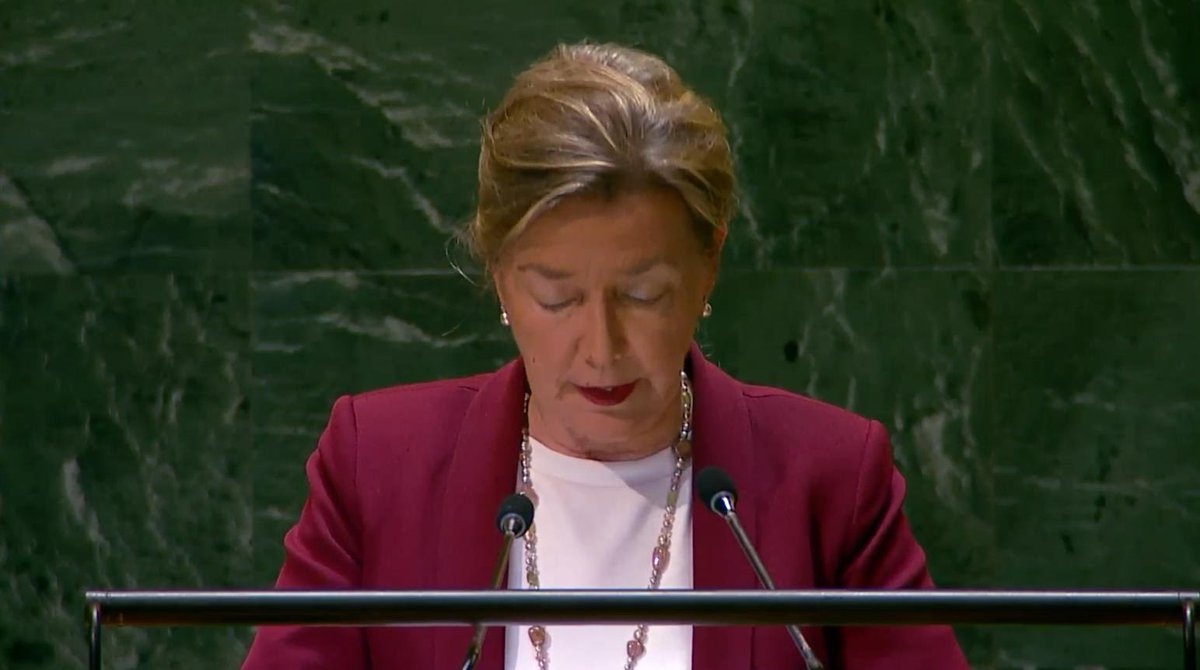 Finland's Mission to the UN ๐ซ๐ฎ๐บ๐ณ (@finlandun) on Twitter photo Finlandโs ๐ซ๐ฎ PR <a href="/ElinaKalkku/">Elina Kalkku</a> at the <a href="/UN/">United Nations</a> GA ESS today:
The suffering of civilians in #Gaza must stop. The parties, and we as an international community, must bear our responsibility in ending this conflict through a credible process towards a two-state solution.
<a href="/Ulkoministerio/">MFA Finland ๐ซ๐ฎ</a> Finlandโs ๐ซ๐ฎ PR <a href="/ElinaKalkku/">Elina Kalkku</a> at the <a href="/UN/">United Nations</a> GA ESS today:
The suffering of civilians in #Gaza must stop. The parties, and we as an international community, must bear our responsibility in ending this conflict through a credible process towards a two-state solution.
<a href="/Ulkoministerio/">MFA Finland ๐ซ๐ฎ</a>