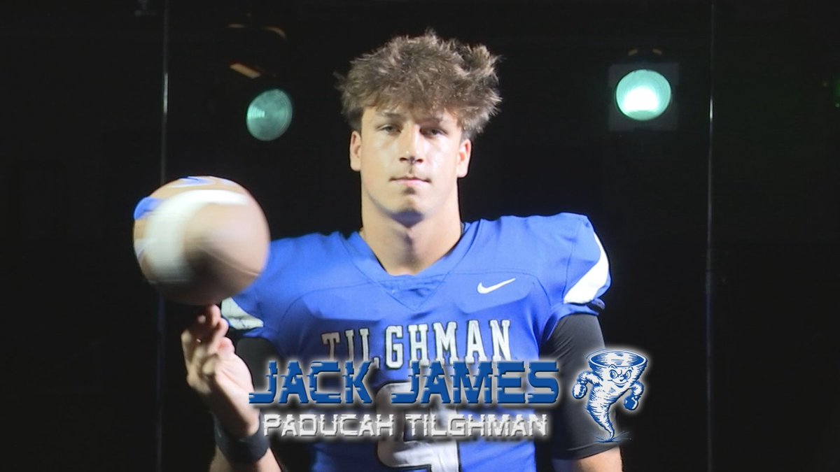 Paducah Tilghman quarterback Jack James has been named a finalist for this years Mr. Football Award in Kentucky.

James is one of 10 finalists up for the award this year.

He led the state is passing yards and TD's.

Also set nearly every career QB record in the state.