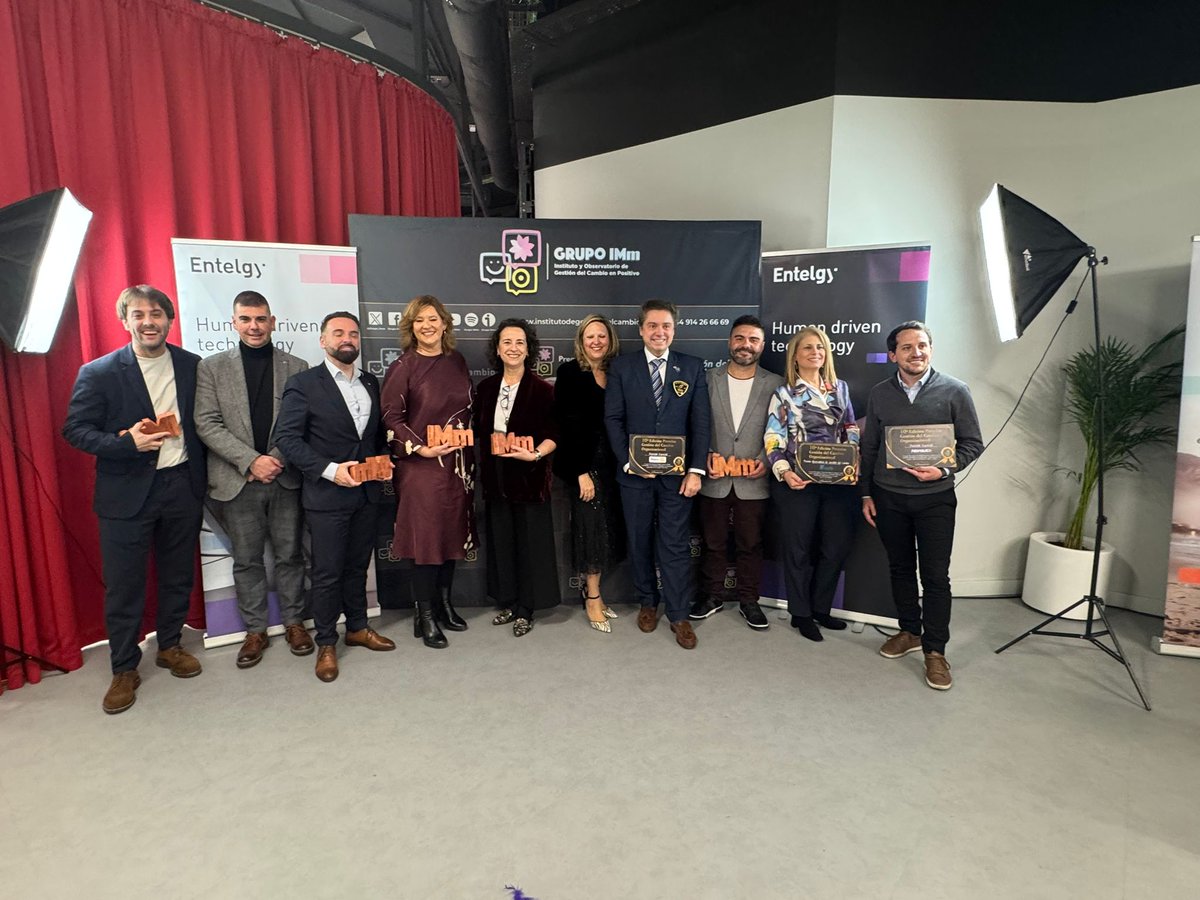 Hoy he recibido el Premio Agente del Cambio 2024 en 10ª edición de los Premios IMm a la Excelencia en Gestión del Cambio Organizacional <a href="/grupo_imm/">Grupo IMm</a> 
Gracias a <a href="/BABELgrupo/">Babel</a> por poner el foco en las #personas más allá de la #tecnología 
#changemanagement