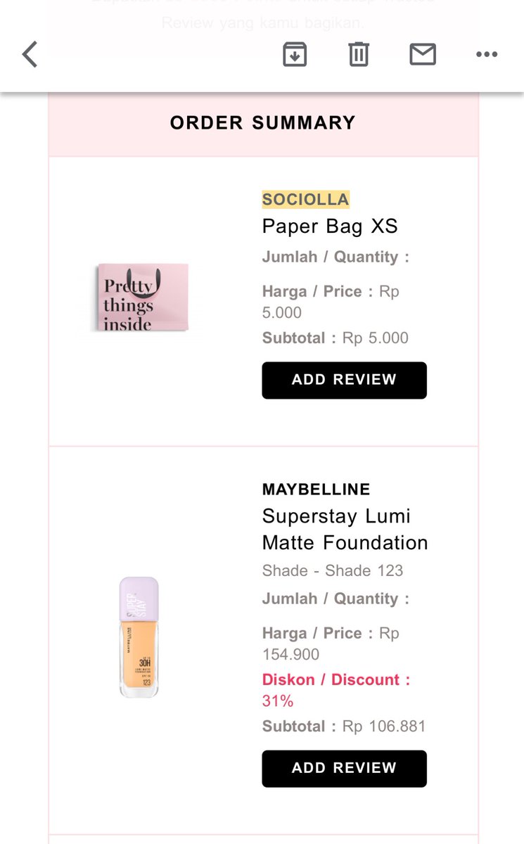 casheunat's tweet photo. wts || want to sell

foundation preloved maybelline lumi matte shade 123, baru dipake 2x pump ternyata kegelapan di kulit aku T_T

open barter sama lumi matte shade 120 yaa, tanya tanya boleh dm akuu!! 

t. wts wtb preloved makeup foundation lumi matte maybelline https://t.co/bnqlfuVcYK