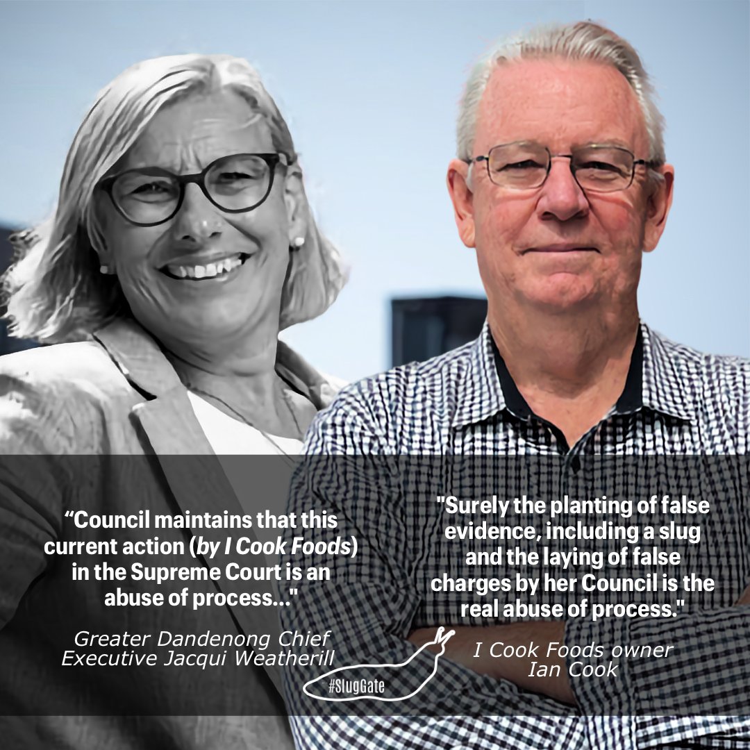 How can Dandenong Council CEO Jacqui Weatherill possibly claim that I Cook Food's case is an “abuse of process”?  Surely the planting of false evidence, including a slug, and the bringing false charges by her Council is the real abuse of process.
dandenong.starcommunity.com.au/news/2024-12-1…