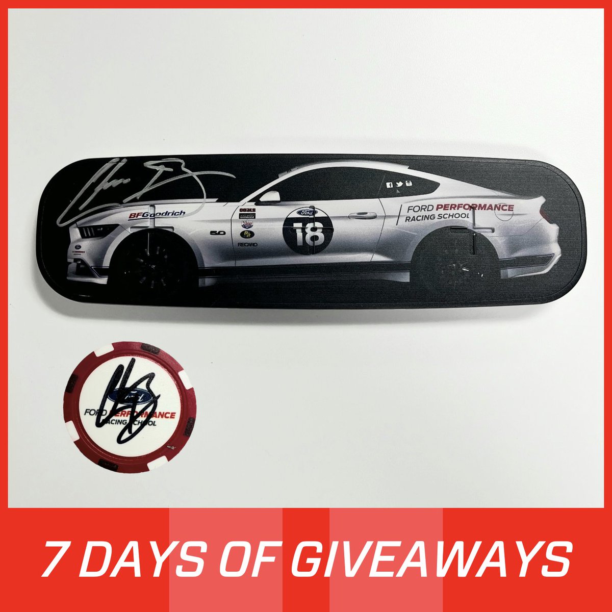 Ford Performance Racing School (@fpracingschool) on Twitter photo 🎅7 Days of Giveaways🎅 Day 4: Win this @ChaseBriscoe_14 autographed wireless charger & poker chip!
To enter for a chance to win:
1️⃣ Follow <a href="/FPRacingSchool/">Ford Performance Racing School</a>
2️⃣ Like and share this post
3️⃣ Comment and tag a race fan
Enter on Facebook and Instagram for more chances to win. 🎅7 Days of Giveaways🎅 Day 4: Win this @ChaseBriscoe_14 autographed wireless charger & poker chip!
To enter for a chance to win:
1️⃣ Follow <a href="/FPRacingSchool/">Ford Performance Racing School</a>
2️⃣ Like and share this post
3️⃣ Comment and tag a race fan
Enter on Facebook and Instagram for more chances to win.