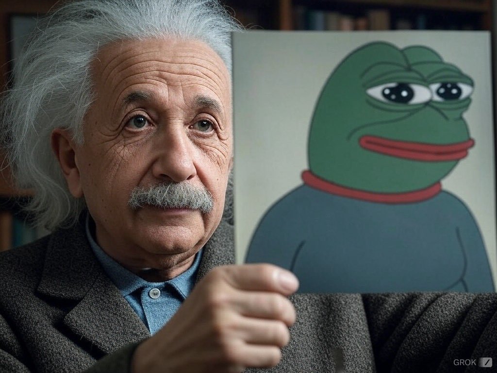 chrisparkX's tweet image. Meta goes down and ironically announces on X to let the world know. 😂
Tesla is up 69% year-to-date to reach the holy grail $420 stock price. 📈
What an LFG day all around. Anyway, let’s continue w the Pepe memes on X via Grok.👇