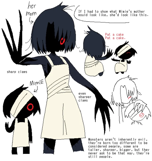 Mimie's mother. 