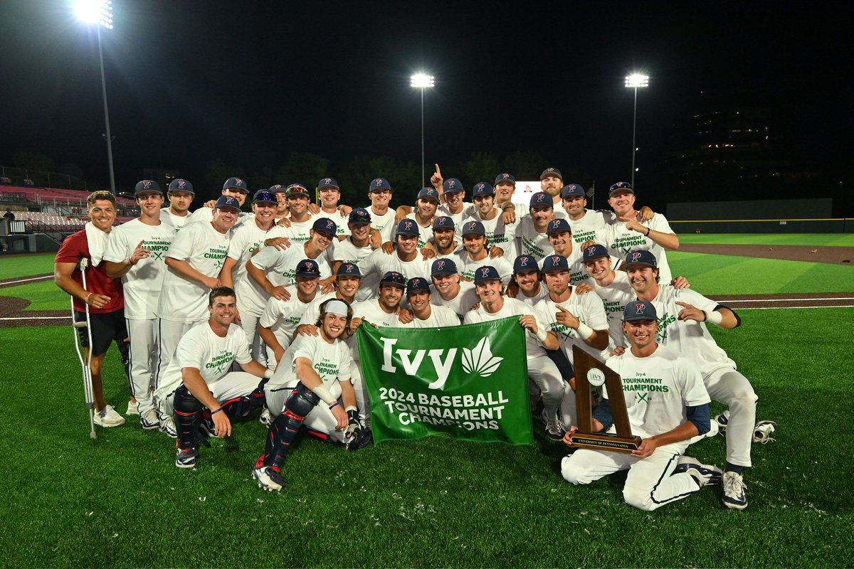 d1baseball's tweet photo. How did a 14-game schedule against local competition during the 2021 campaign help set the stage for @PennBaseball's recent success?

@JoeHealyD1 has more on the Quakers and their @IvyLeague brethren, @CULionsBaseball ⤵️

🔗 https://t.co/lt4xkHq4IA https://t.co/tRRFeco50R