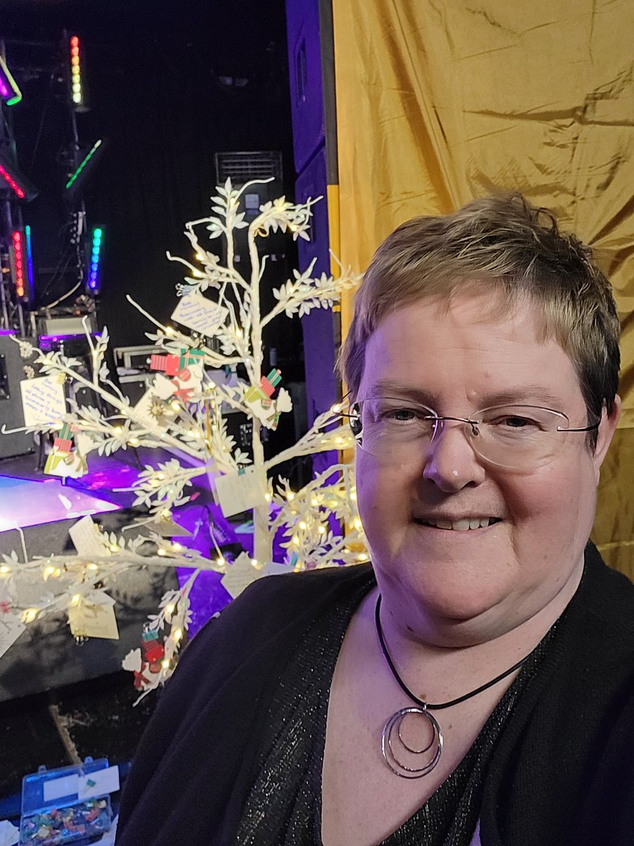 Sue_Shave's tweet photo. Very proud of my evaluation Xmas tree with decorations written by @Qalliance History Club participants tonight telling the story of the impact of newly discovered LGBTQ + heritage on LGBTQ+ people in Milton Keynes. https://t.co/5YnOixB4rv