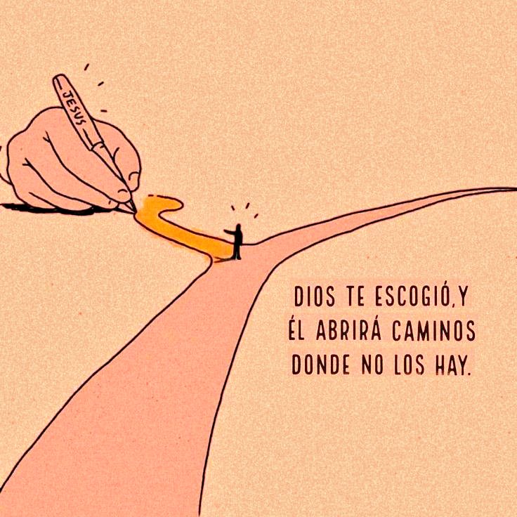 Dios te abrirá caminos donde no los hay🙏🏻