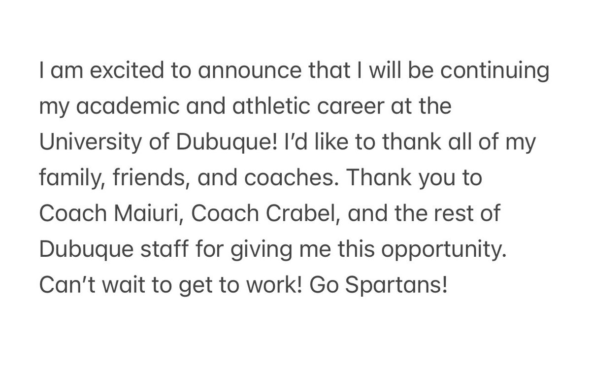 100% committed!

<a href="/coachmaiuri/">Ryan Maiuri</a> <a href="/CoachCrabel/">Ryan Crabel</a> <a href="/DubuqueFootball/">Spartan Football</a>