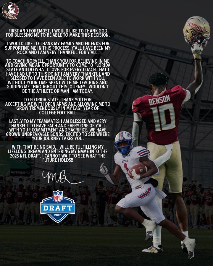 Malik Benson tweet media