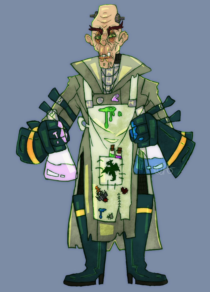 JAGMINT's tweet photo. Dr N Brio from crash bandicoot
#art #CrashBandicoot #nbrio https://t.co/YGetdz3uSc