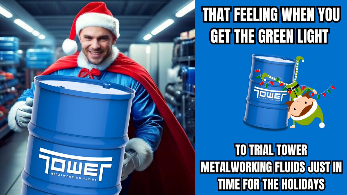 TowerMWF's tweet image. Ready to bring top performance to your plant? Trial Tower today and see the difference!

#TowerMWF #MidweekHumor #HolidayHumor