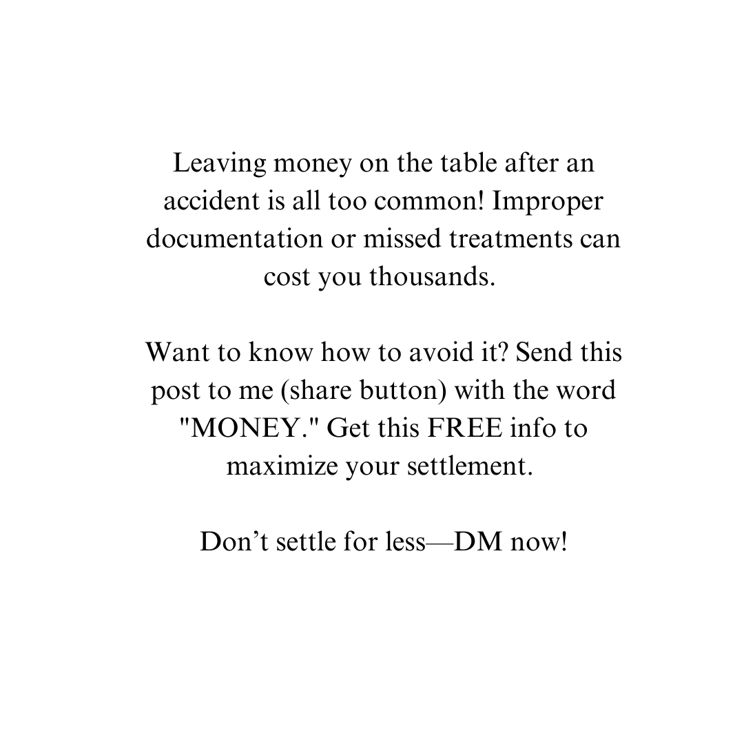 AtlantaSportsI1's tweet photo. Did you know that not documenting your injuries well could cost you thousands? We specialize in documentation to get you the most from your case. 💸#GetWhatsYours #DocumentationMatters https://t.co/Uq8LkNgV8B